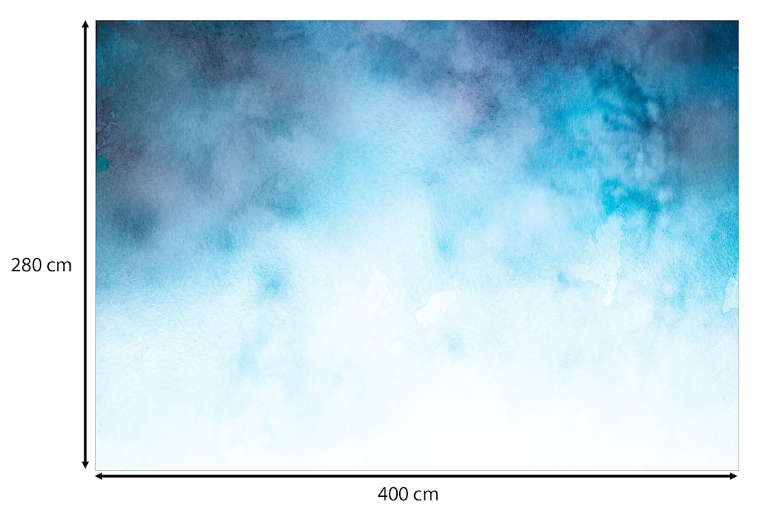 Fototapeta Kobaltowe chmury 400x280 cm  - zdjęcie 3