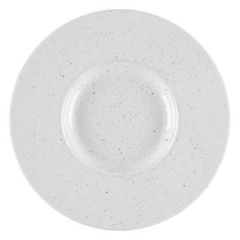 Talerz płytki do pasty porcelanowy Art. 27 cm jasnoszary