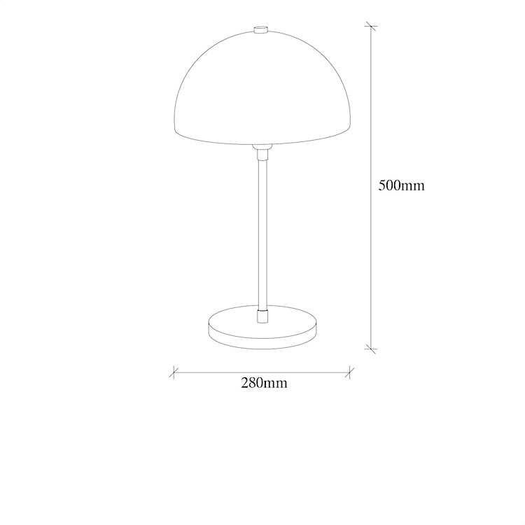 Lampka na biurko Horthing złota  - zdjęcie 5