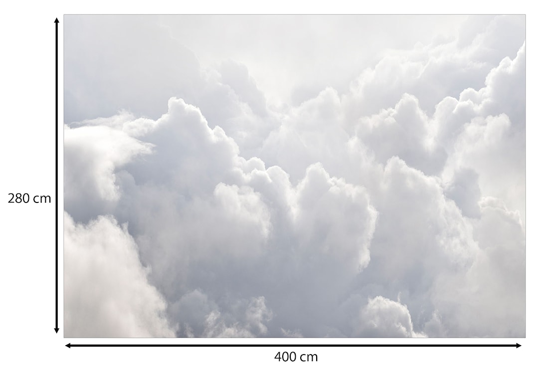 Fototapeta Lekkość chmur 400x280 cm  - zdjęcie 3