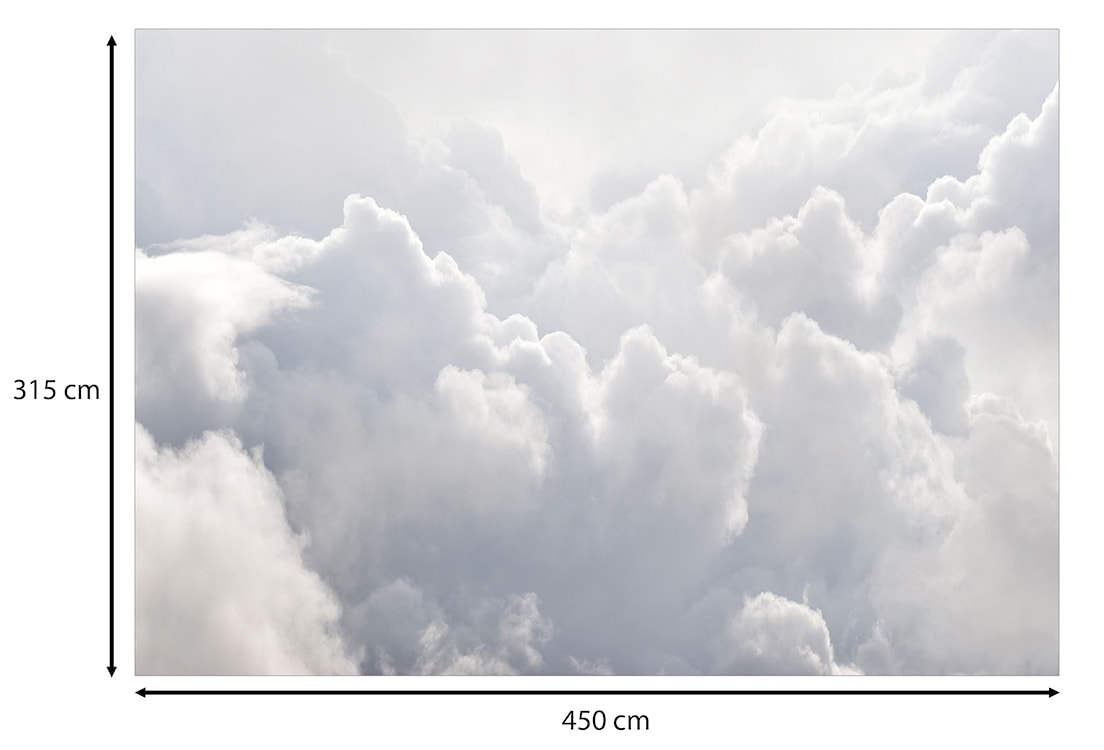 Fototapeta Lekkość chmur 450x315 cm  - zdjęcie 3