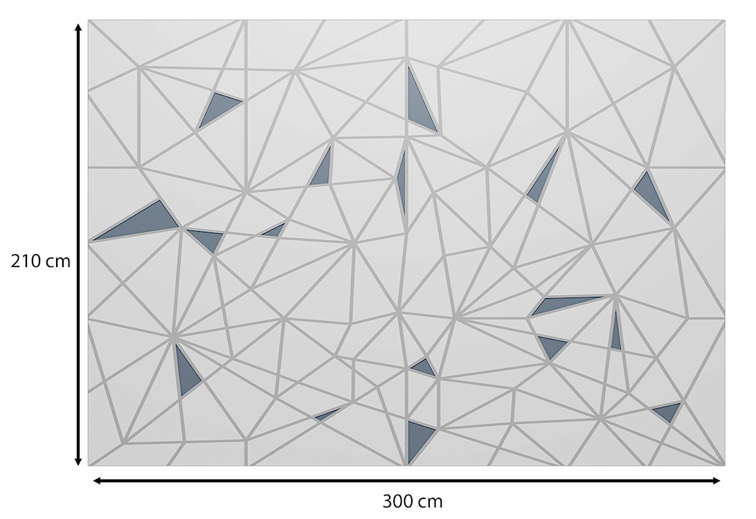 Fototapeta Linie przecięcia 300x210 cm  - zdjęcie 3