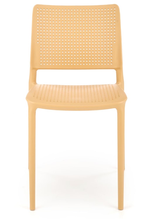Krzesło z tworzywa Discyll pomarańczowy  - zdjęcie 8