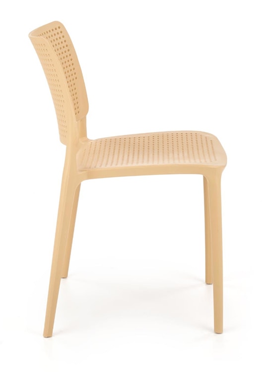 Krzesło z tworzywa Discyll pomarańczowy  - zdjęcie 6