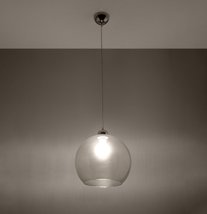 Lampa wisząca Loomize transparentna  - zdjęcie 2