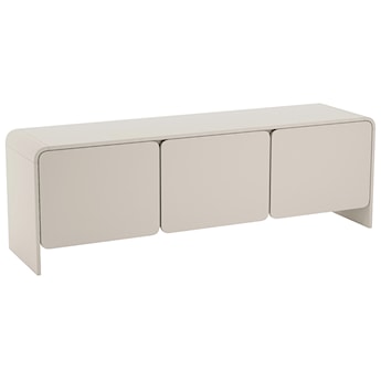 Szafka RTV trzydrzwiowa Lummo 156 cm kaszmir