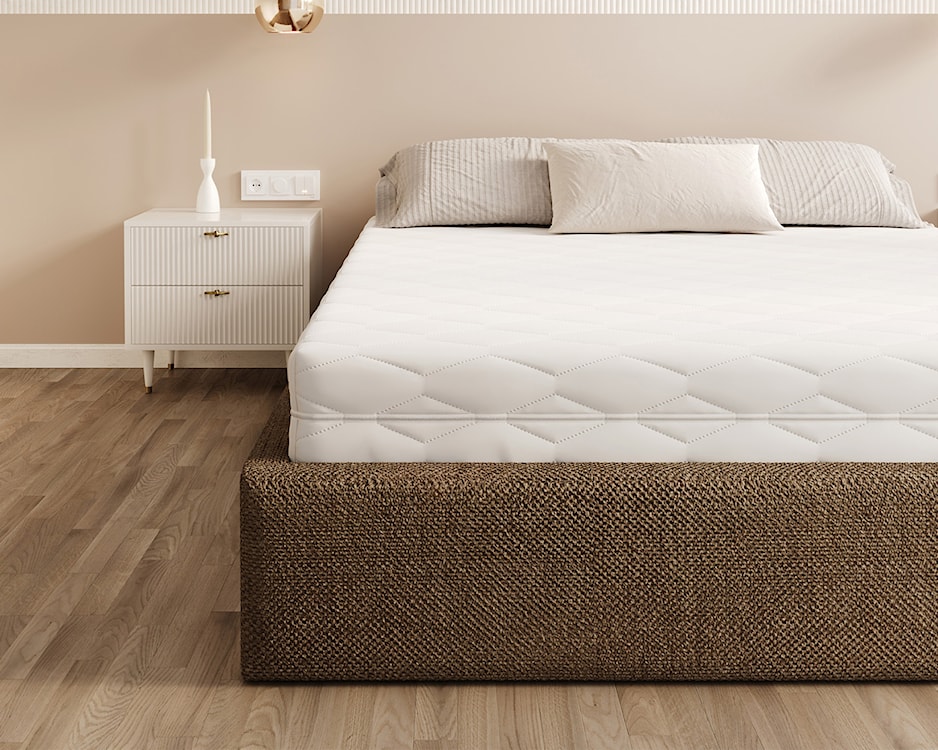 Materac piankowy 160x200 cm Pikolini z lateksem i kokosem dwustronny hipoalergiczny  - zdjęcie 4