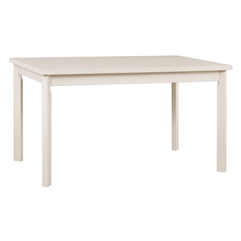 Stół drewniany do jadalni rozkładany Bantale 120-150x80 cm kaszmir