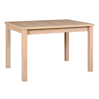 Stół drewniany do jadalni rozkładany Lirine 120-150x80 cm dąb sonoma