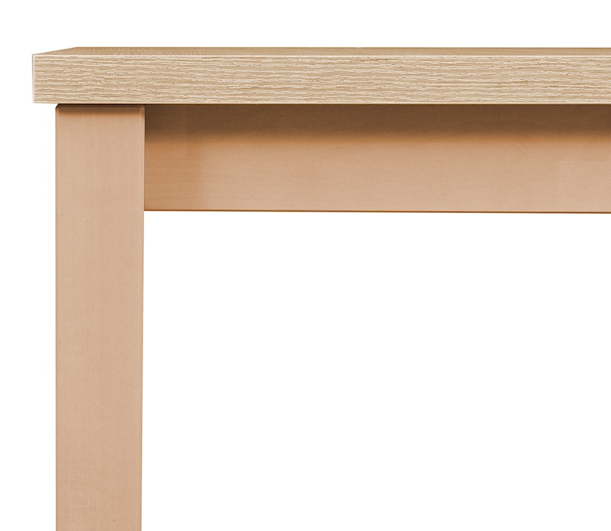 Stół drewniany do jadalni rozkładany Lirine 120-150x80 cm dąb sonoma  - zdjęcie 4