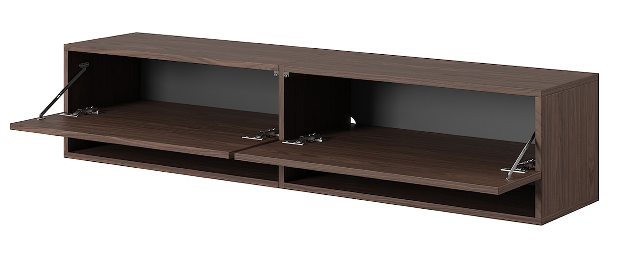 Szafka RTV Mirrgo 140 cm Orzech  - zdjęcie 8