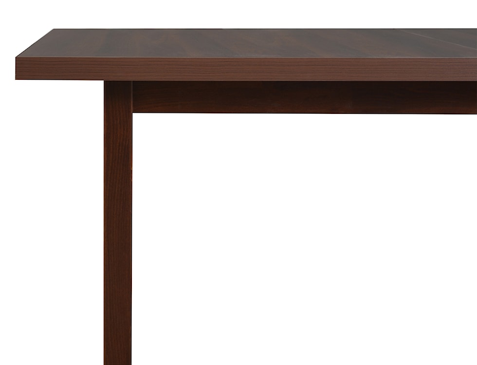 Stół drewniany do jadalni rozkładany Fulime 200-280x100 cm orzech  - zdjęcie 3