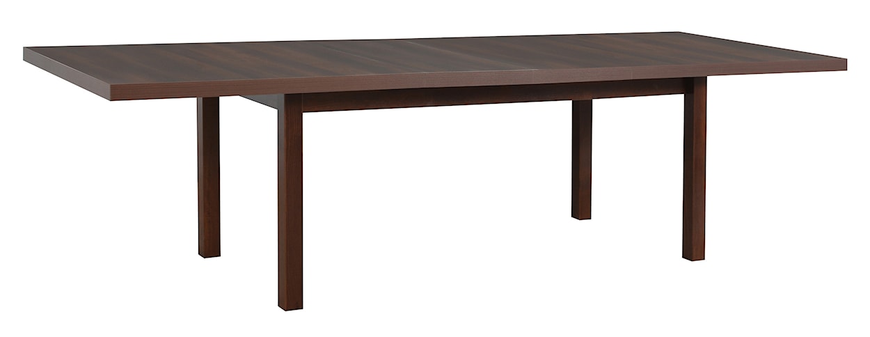 Stół drewniany do jadalni rozkładany Fulime 200-280x100 cm orzech  - zdjęcie 2