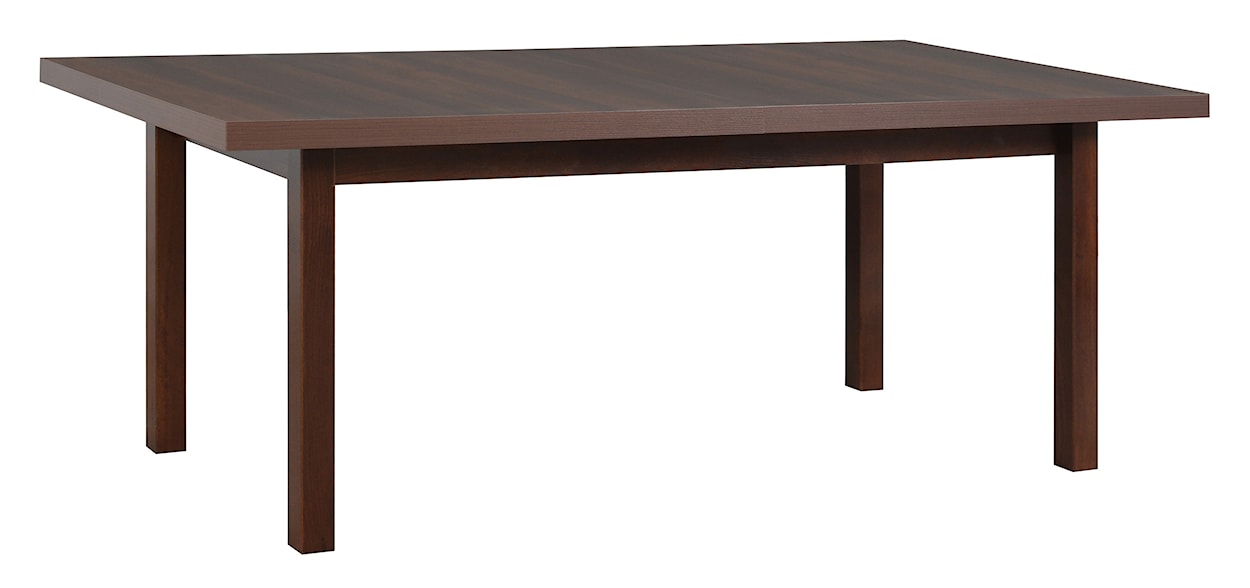 Stół drewniany do jadalni rozkładany Fulime 200-280x100 cm orzech 