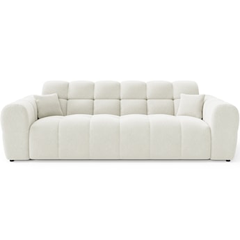 Sofa trzyosobowa Monti kremowa szenil