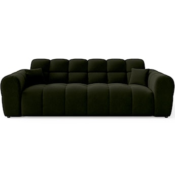 Sofa trzyosobowa Monti oliwkowa szenil