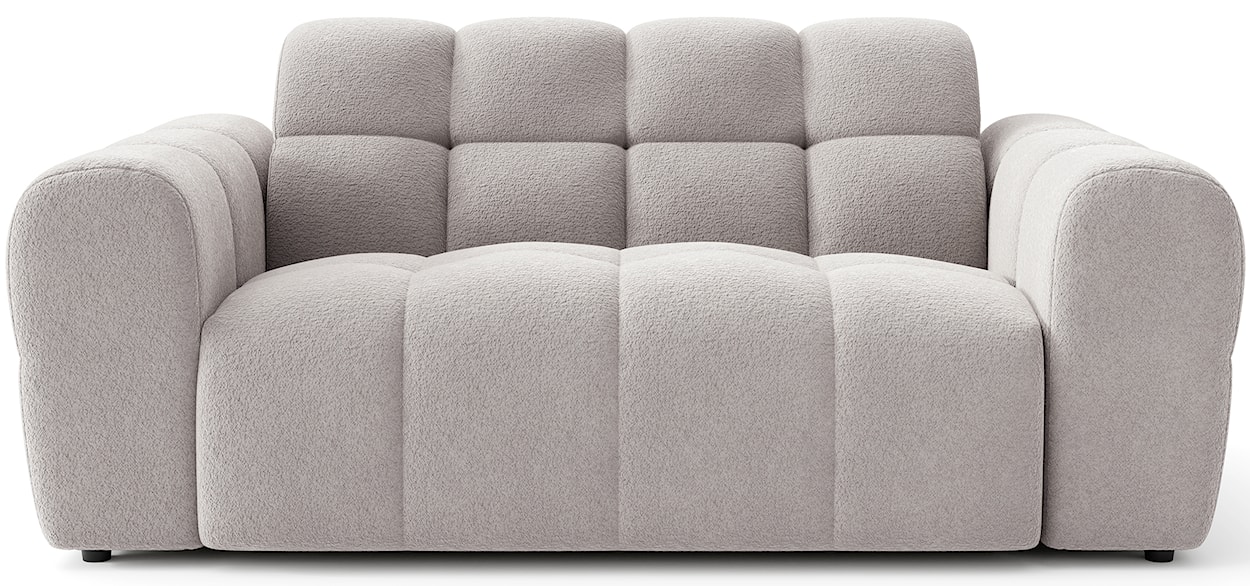 Sofa dwuosobowa Monti szarobeżowa szenil