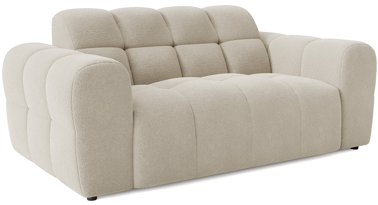 Sofa dwuosobowa Monti beżowa szenil  - zdjęcie 3