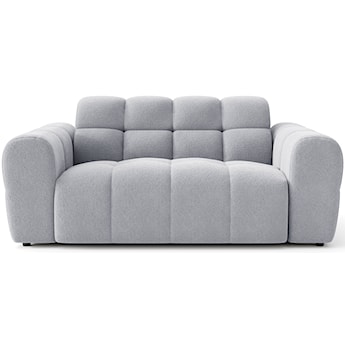 Sofa dwuosobowa Monti jasnoszara szenil