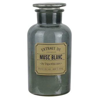 Świeca zapachowa w butelce Musc Blanc