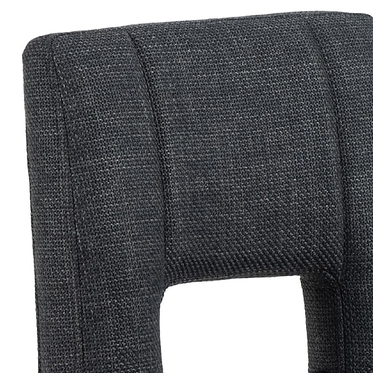 Hoker Nerive tapicerowany grubym splotem ciemnoszary  - zdjęcie 7