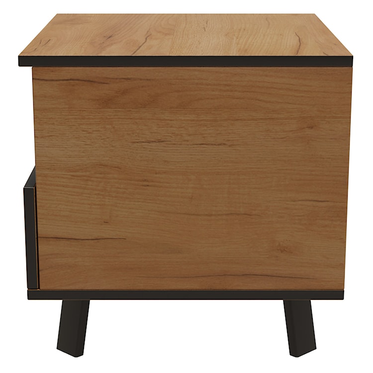 Szafka nocna Farropi 45x47 cm dąb craft złoty  - zdjęcie 3