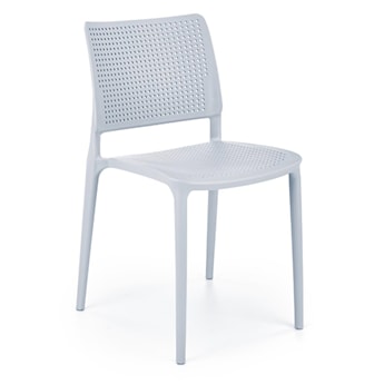 Krzesło z tworzywa Discyll jasnoniebieskie