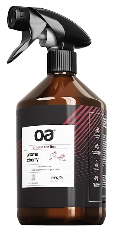 Preparat zwalczający i neutralizujący nieprzyjemne zapachy OA Car Aroma Cherry 500 ml 