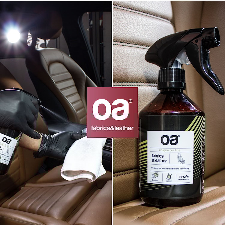 Preparat do czyszczenia tapicerki samochodowej OA Car Fabrics & Leather 250 ml  - zdjęcie 2