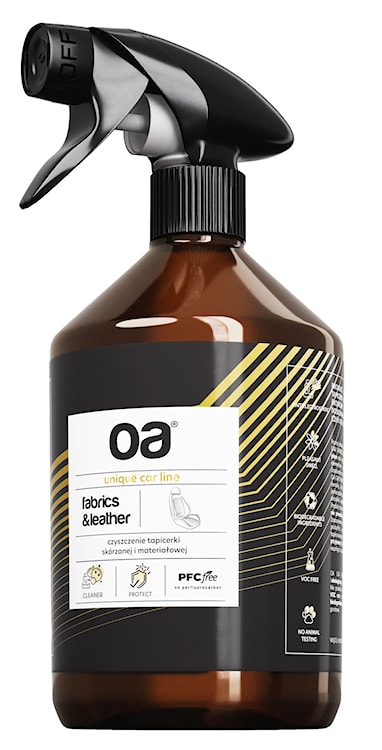 Preparat do czyszczenia tapicerki samochodowej OA Car Fabrics & Leather 500 ml 