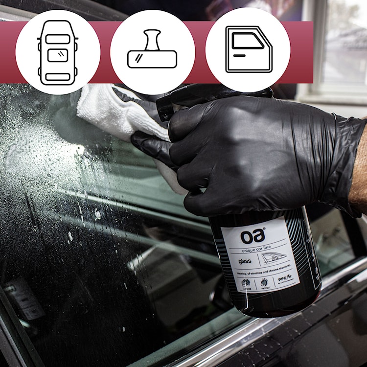 Preparat do czyszczenia szyb samochodowych OA Car Glass 500 ml  - zdjęcie 2