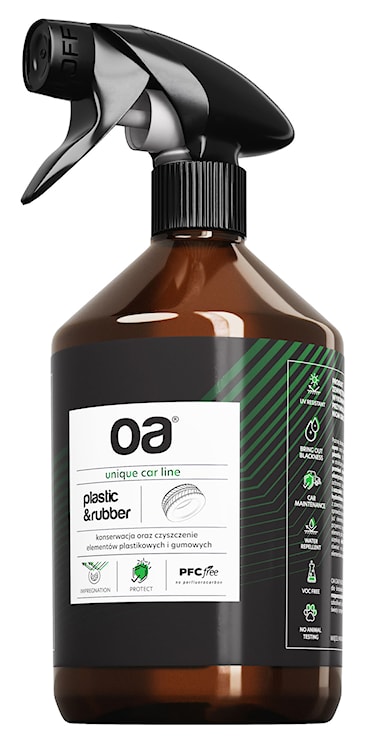 Preparat do czyszczenia plastiku i gumy OA Car Plastic & Rubber 500 ml 