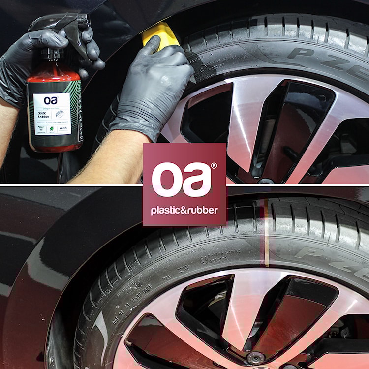 Preparat do czyszczenia plastiku i gumy OA Car Plastic & Rubber 500 ml  - zdjęcie 4