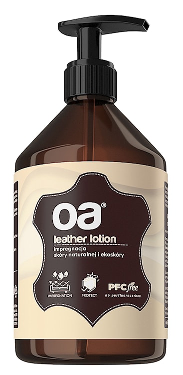 Preparat do impregnacji skóry i ekoskóry OA Leather Lotion 500 ml 