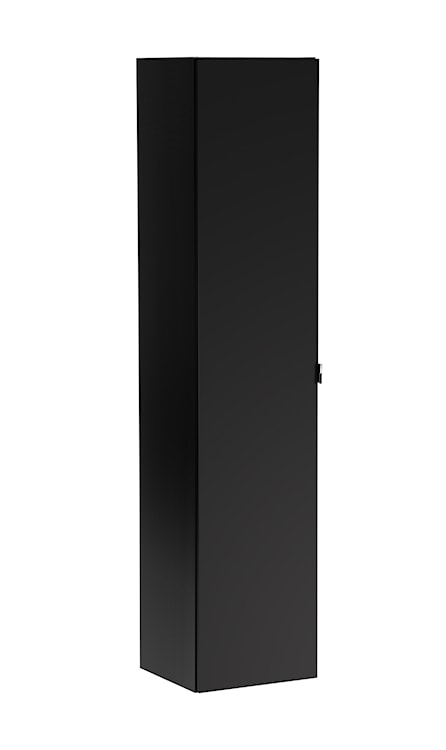 Regał łazienkowy Olimmi 35 cm wiszący czarny  - zdjęcie 3