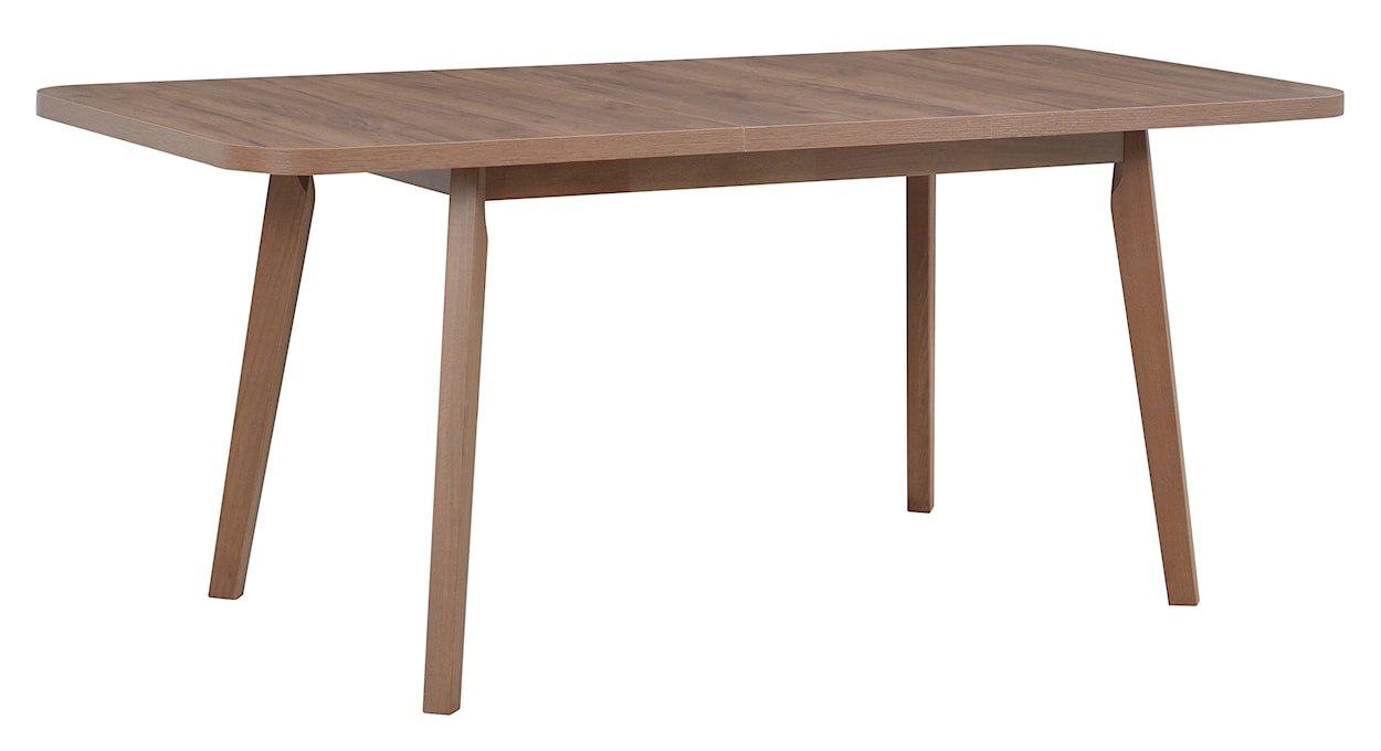 Stół drewniany do jadalni rozkładany Dimenly 140-180x80 cm orzech jasny  - zdjęcie 3