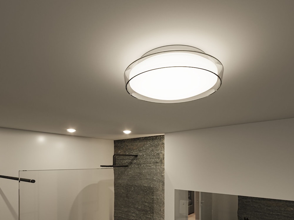 Plafon Luena LED 35 cm chrom  - zdjęcie 4