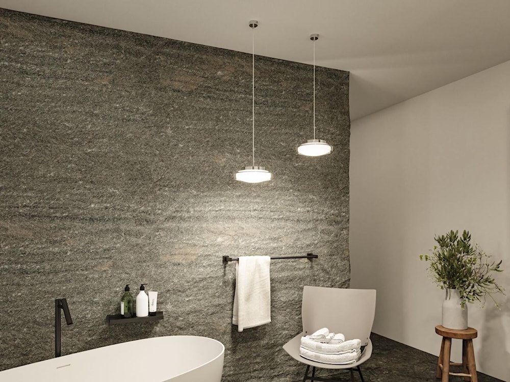 Lampa wisząca Luena LED chrom  - zdjęcie 2