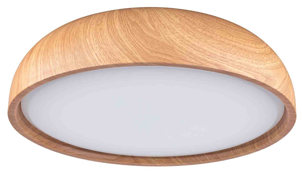 Plafon Oka LED brązowy 