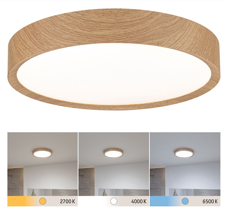 Plafon Tega LED brązowy  - zdjęcie 6