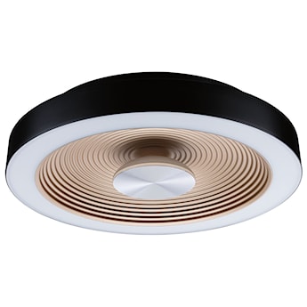 Plafon Volea LED 32 cm czarno-złoty