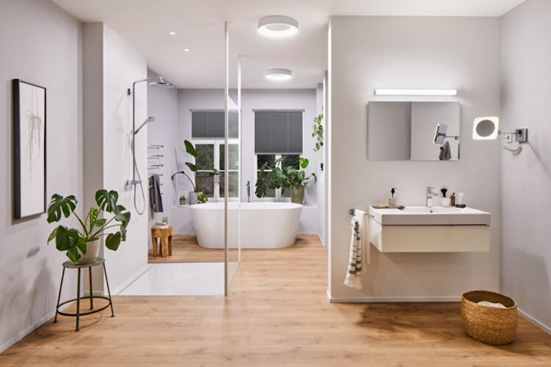Lusterko kosmetyczne Jora LED chrom  - zdjęcie 3