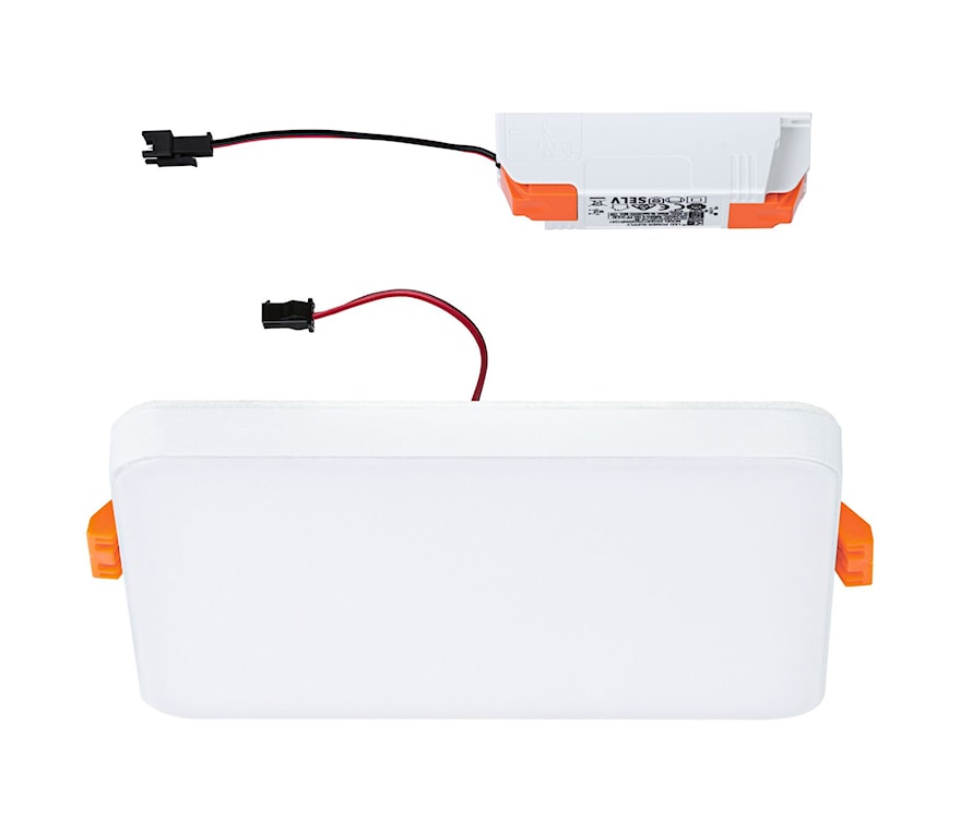 Lampa podtynkowa bezramkowa Veluna LED 12x12 cm 3000K biała  - zdjęcie 5