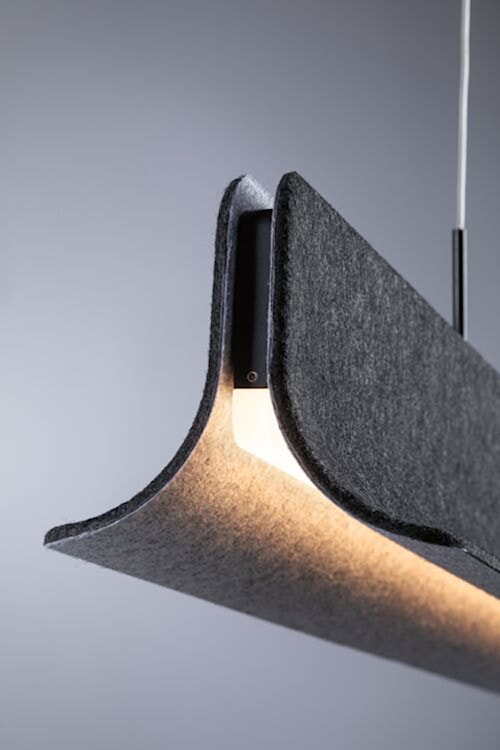 Lampa wisząca Noyan LED antracytowa  - zdjęcie 4
