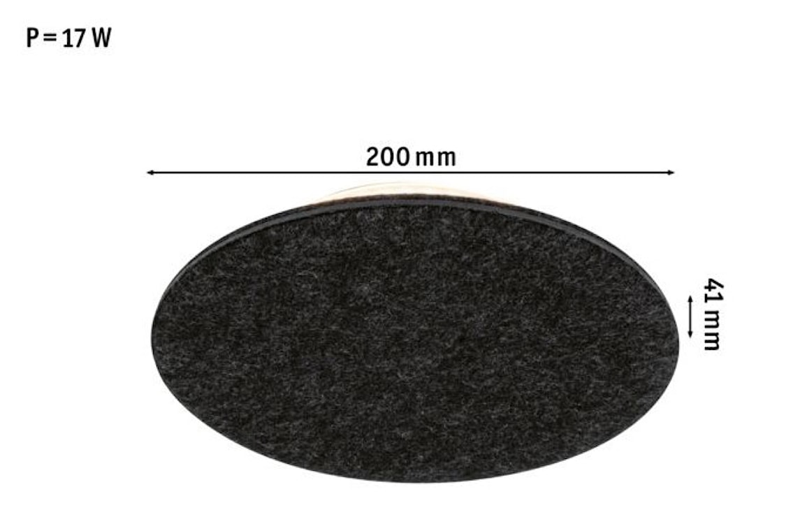 Kinkiet Tulga LED 20 cm antracytowy  - zdjęcie 8