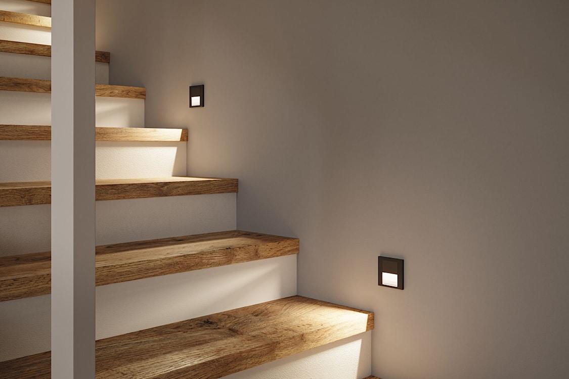 Lampa przyschodowa Tsaro LED czarny mat  - zdjęcie 4