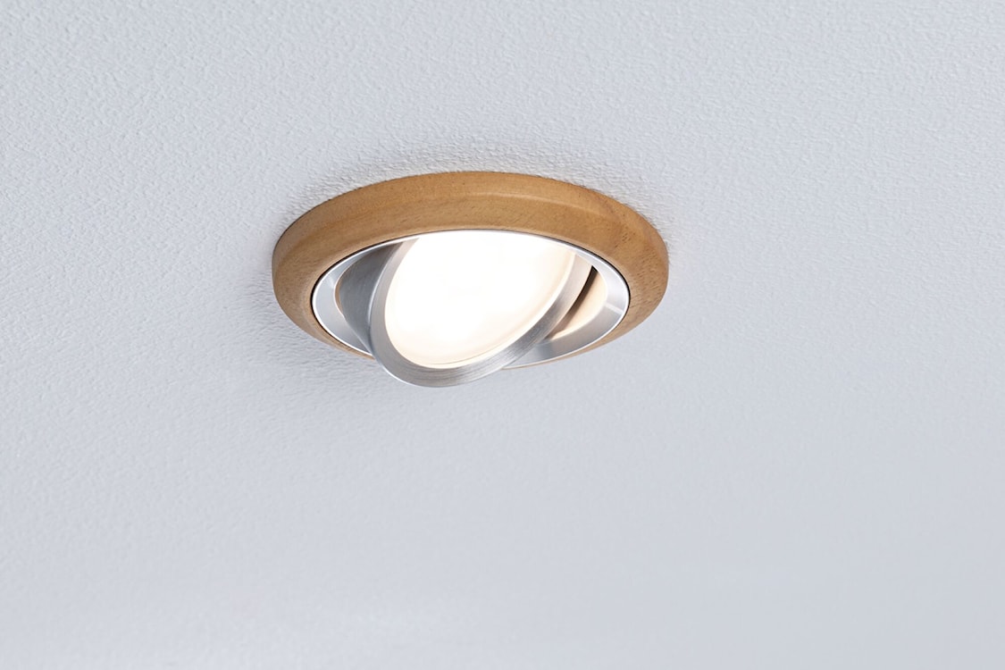 Zestaw 3 spotów sufitowych Lanati LED srebrno-brązowe  - zdjęcie 3