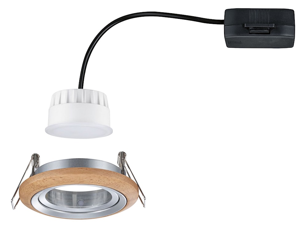 Spot sufitowy Lanati LED srebrno-brązowy  - zdjęcie 6