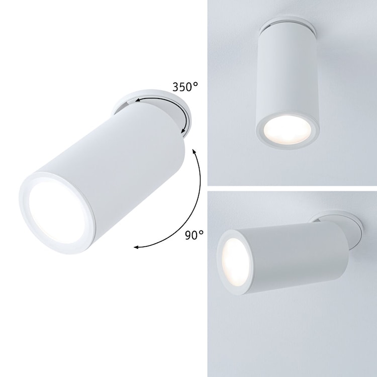 Spot sufitowy Turnal LED biały mat  - zdjęcie 5