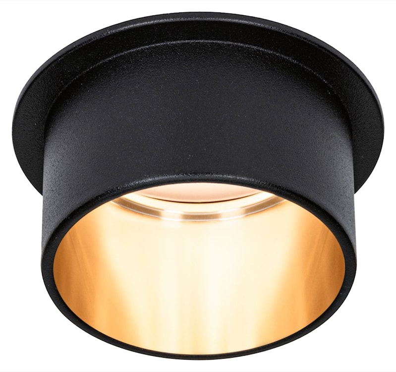 Lampa podtynkowa Gil LED czarno-złoty mat  - zdjęcie 4